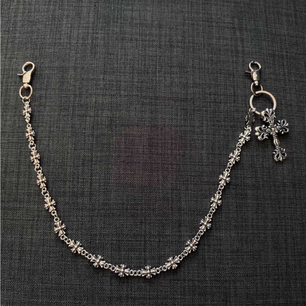 Chrome Hearts Silver pants chain